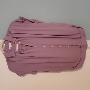 Purple Madewell Button-up Collared Shirt